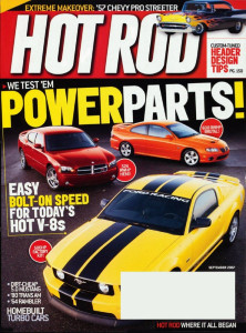 HOT ROD 2007 SEPT - FR500 TEST, WILD RAMBLER, GTO HP